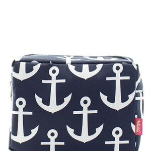 Canvas Anchor Cosmetic Bag